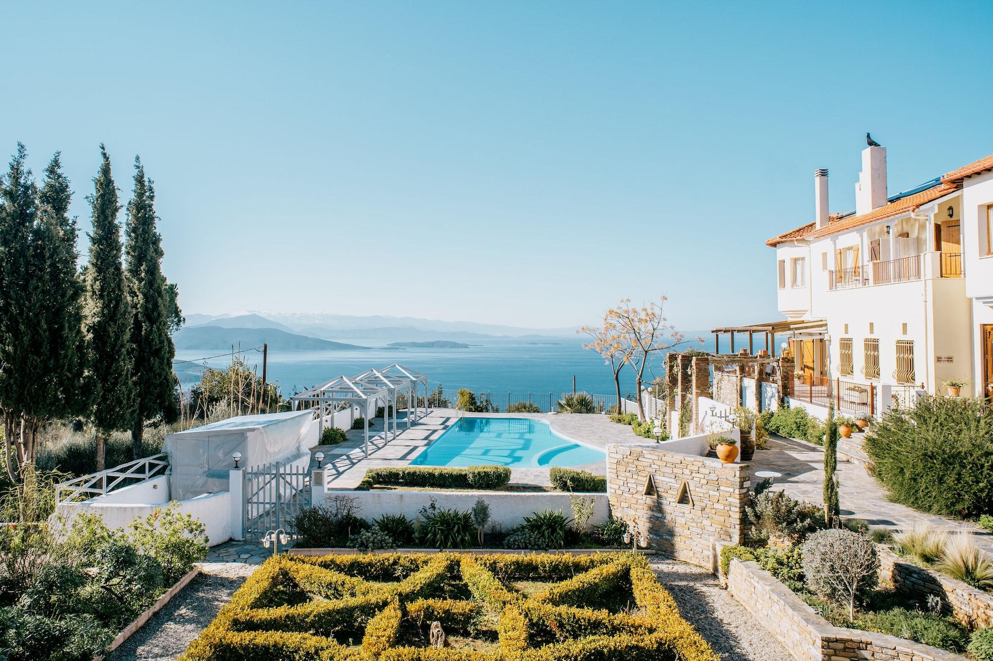 Lagou Raxi Country Hotel Lafkos Exterior photo